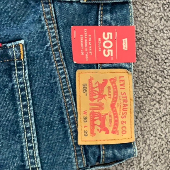 505 LEVIS regular fit 30x29 - Picture 2 of 3